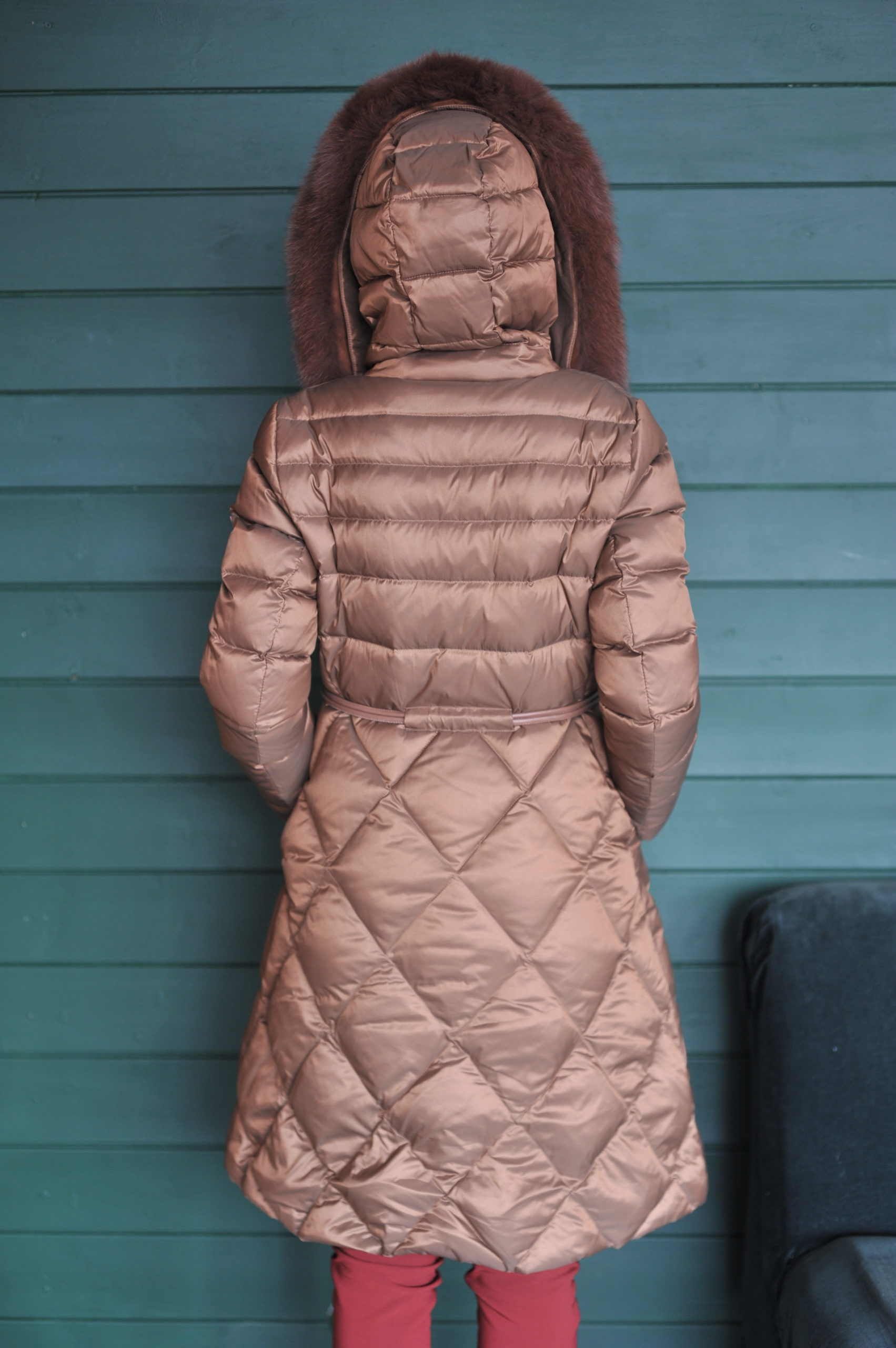 Зимняя женская куртка с мехом (Clasna)