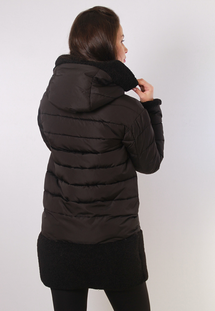 Женская зимняя куртка с искуственным мехом (Vivacana/Evacana)