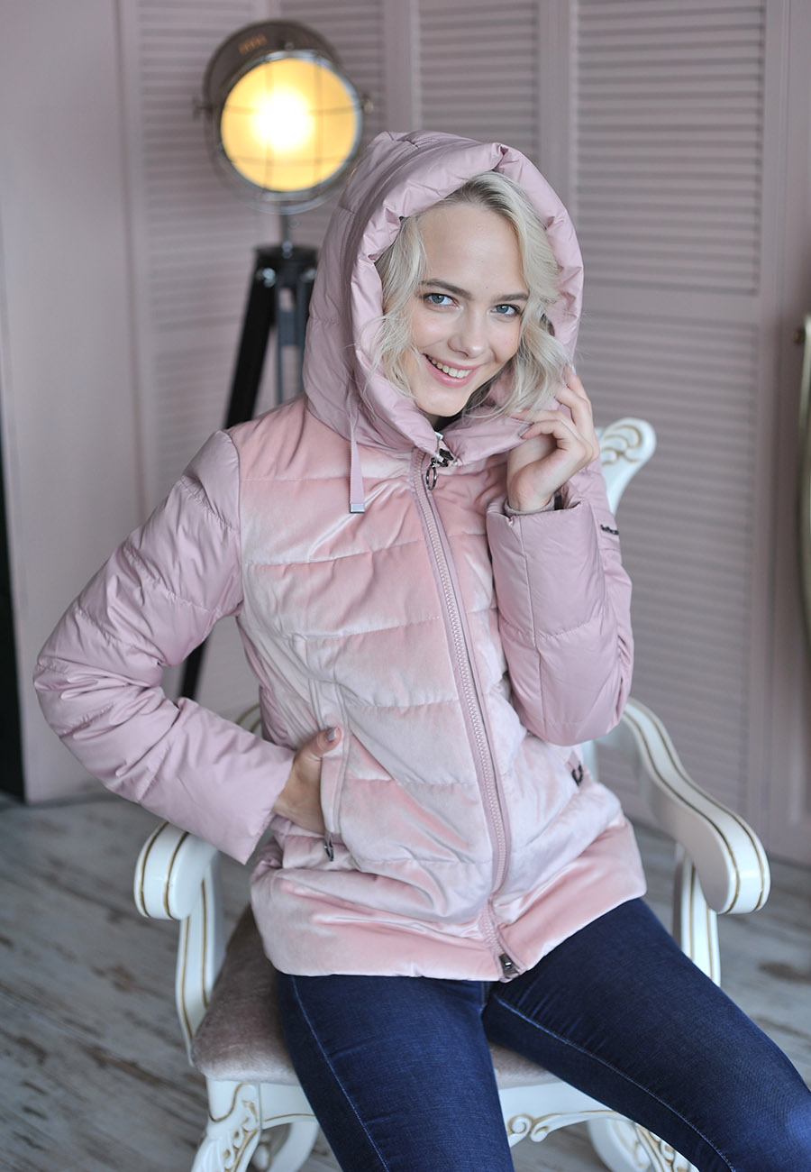 Женская зимняя куртка на синтепоне (Lora Duvetti)