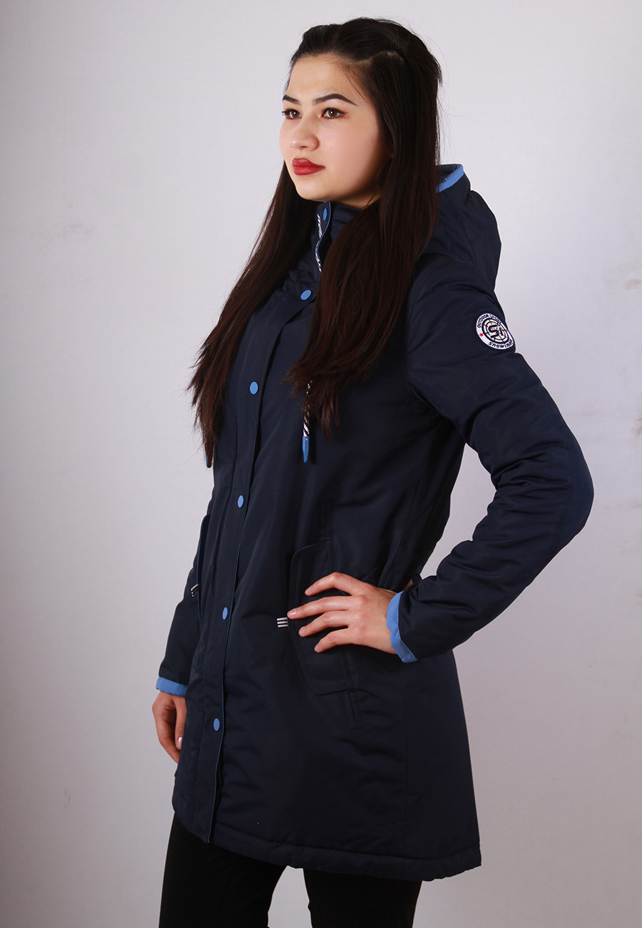 Демисезонная женская куртка с капюшоном (Snowimage)