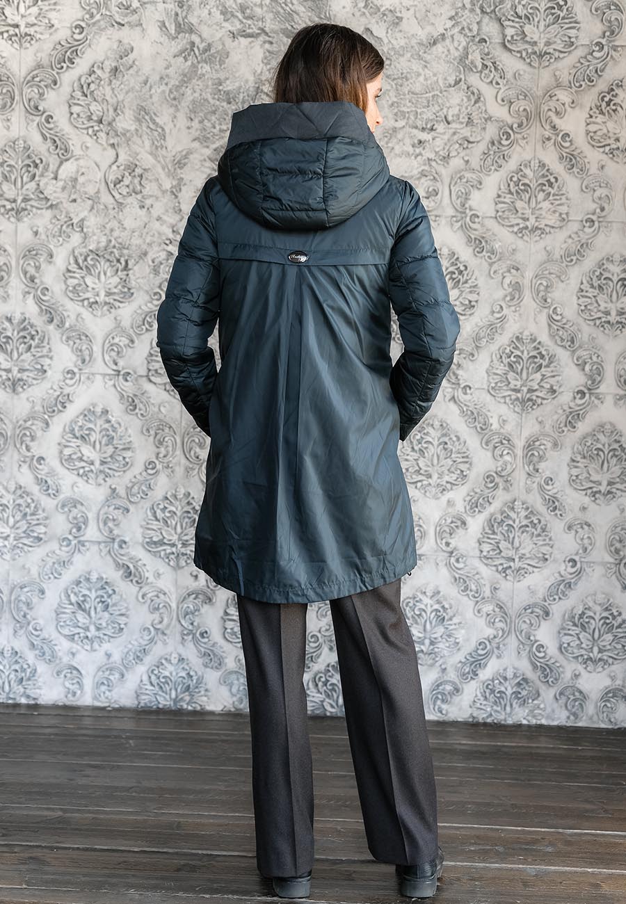 Зимняя женская куртка на синтепоне (Visdeer)