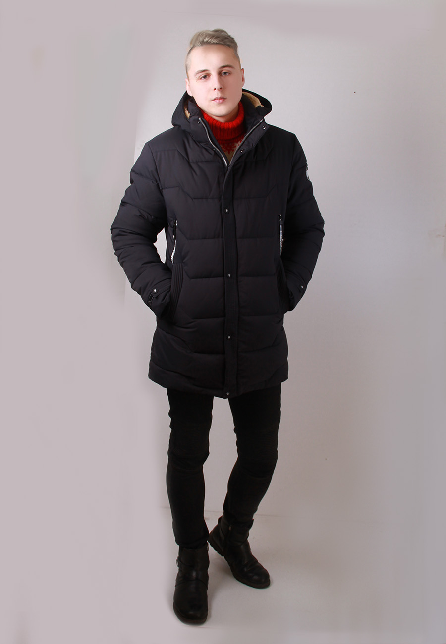 Зимняя мужская куртка на синтепоне (ZPJV)