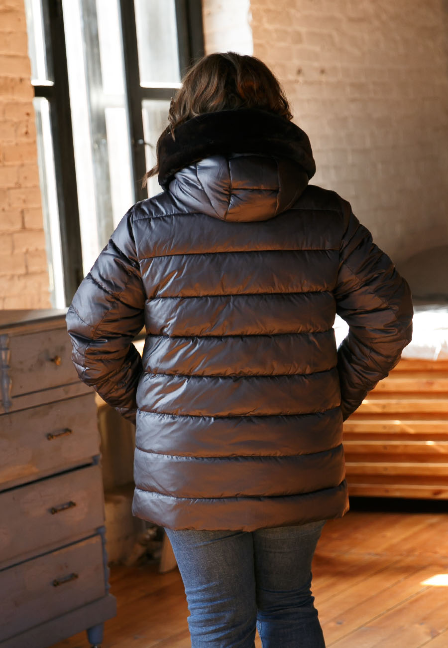 Зимняя  куртка на файбертеке (Plist)