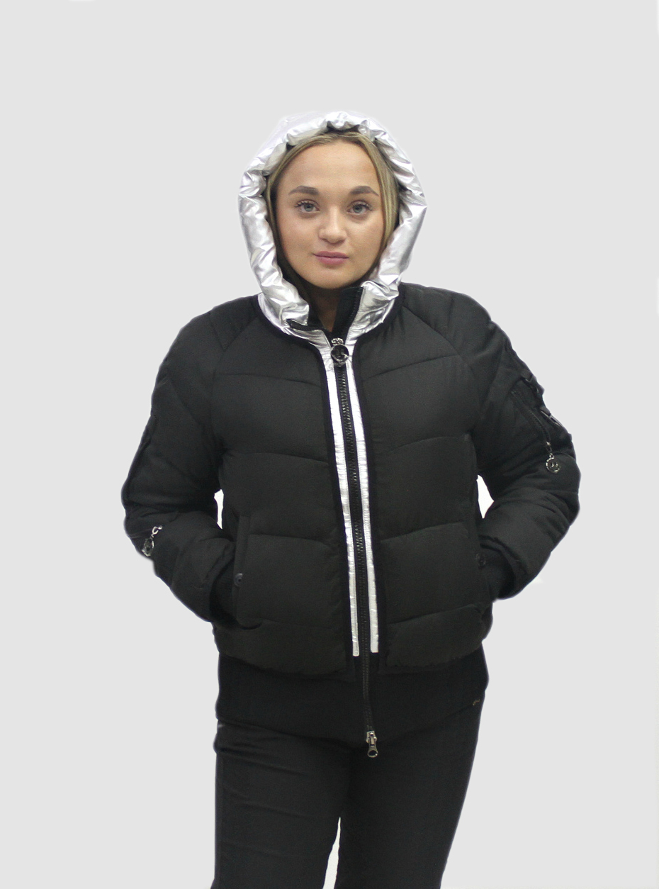 Укороченная зимняя куртка (FineBabyCat)