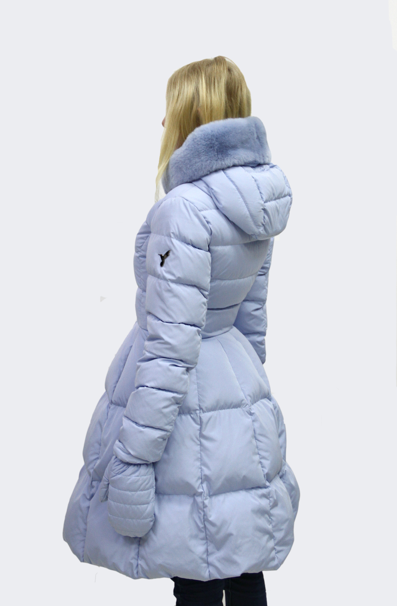 Женская зимняя куртка с рукавицами (ODRI)