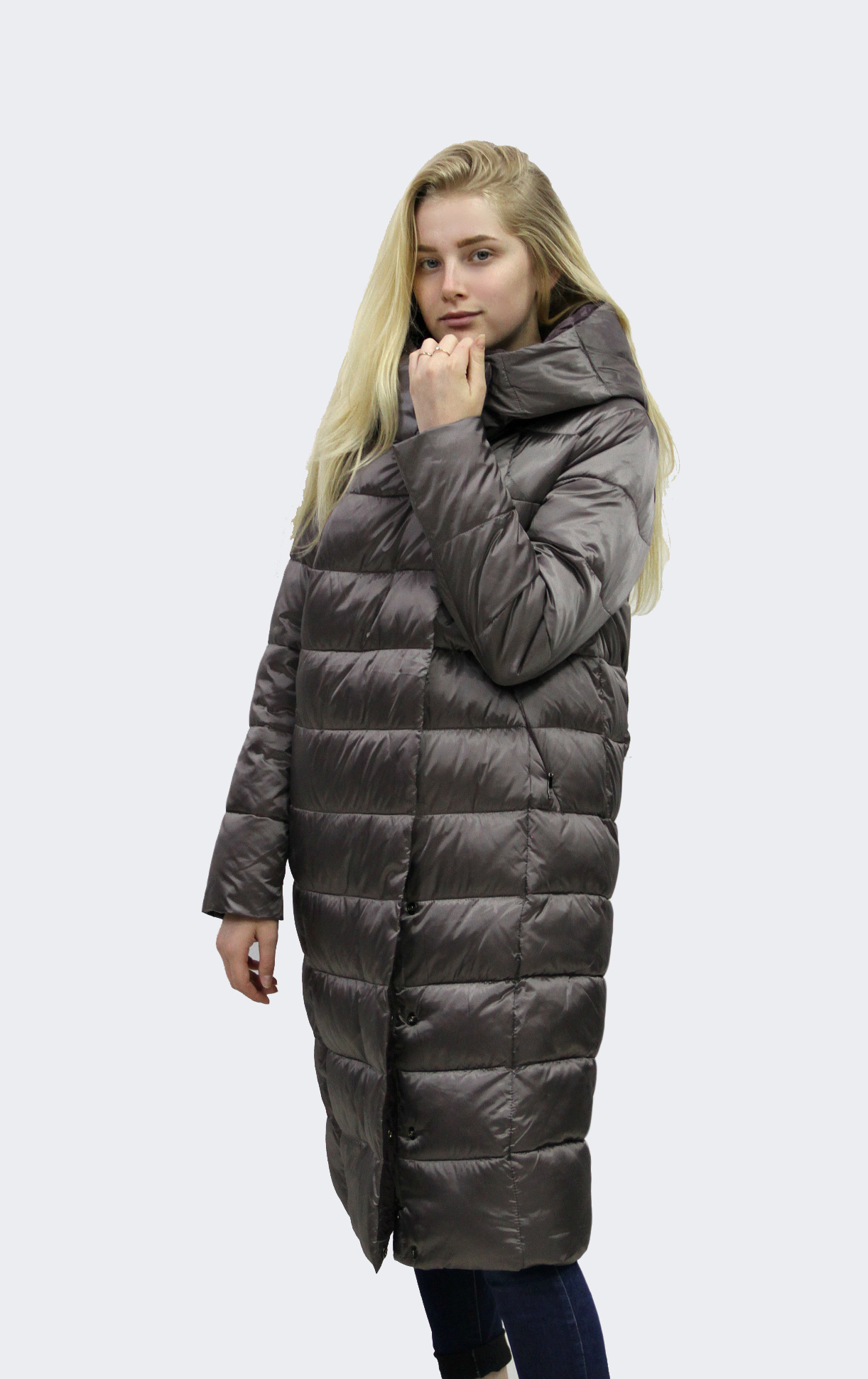 Удлиненная зимняя куртка (VTEPLE)