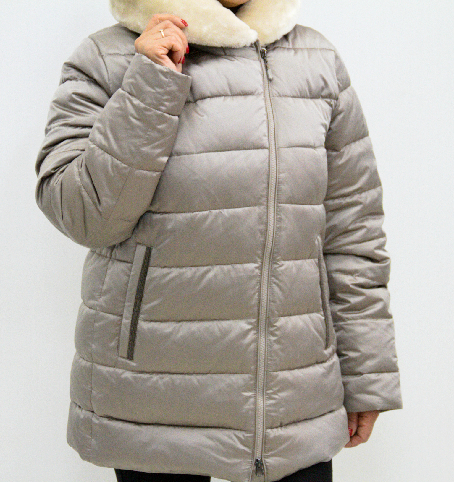 Зимняя  куртка на файбертеке (Plist)