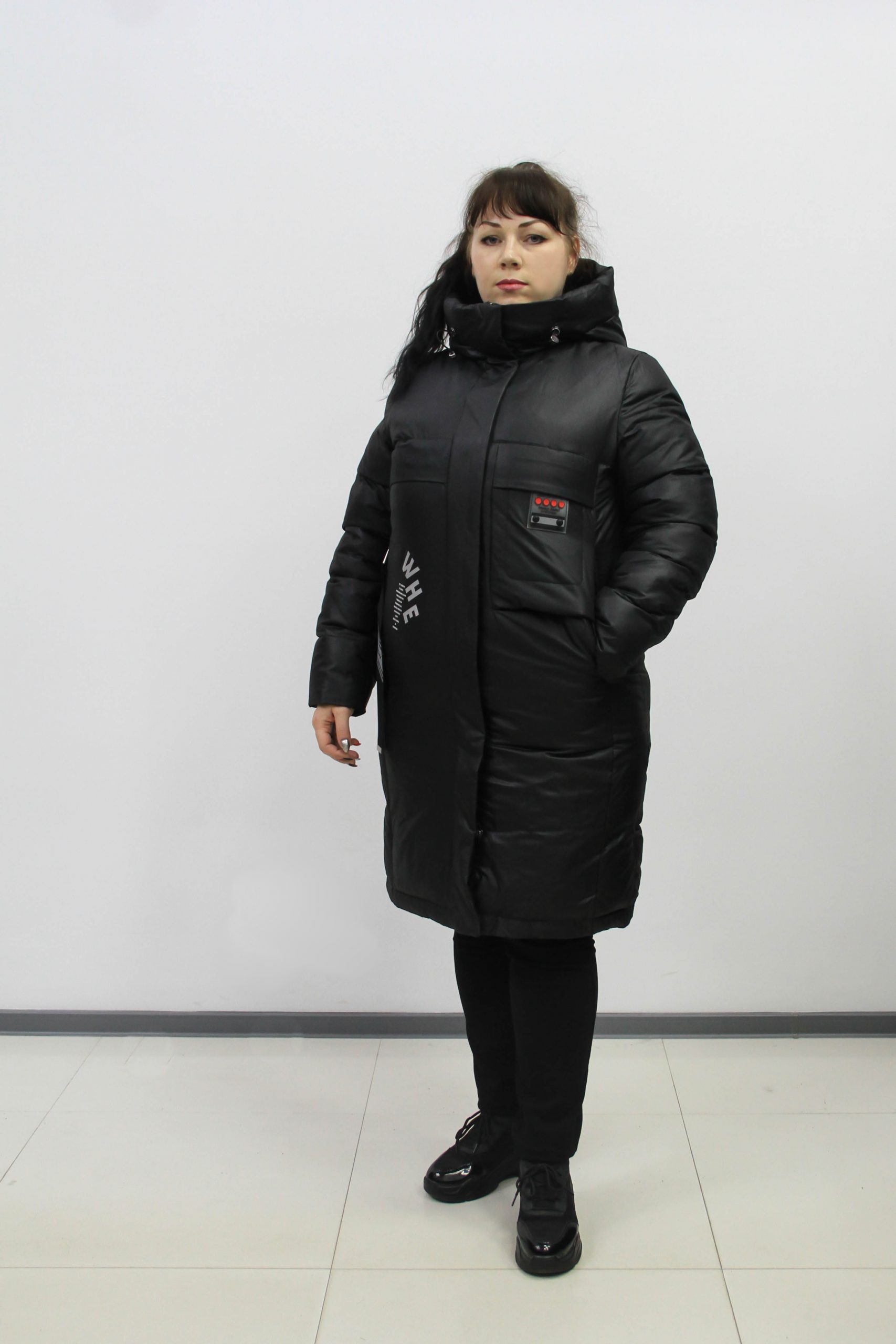 Женская зимняя куртка больших размеров (Yagger)