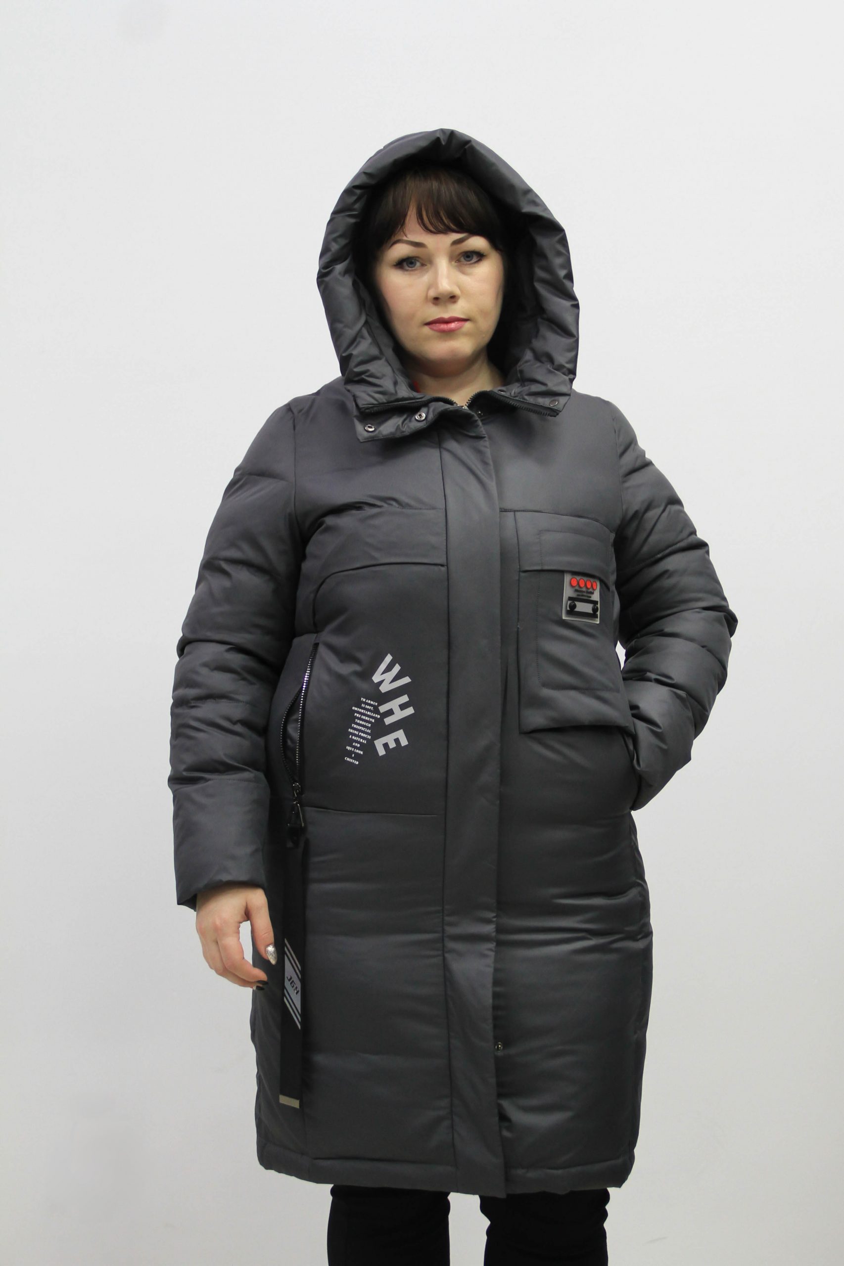 Женская зимняя куртка больших размеров (Yagger)