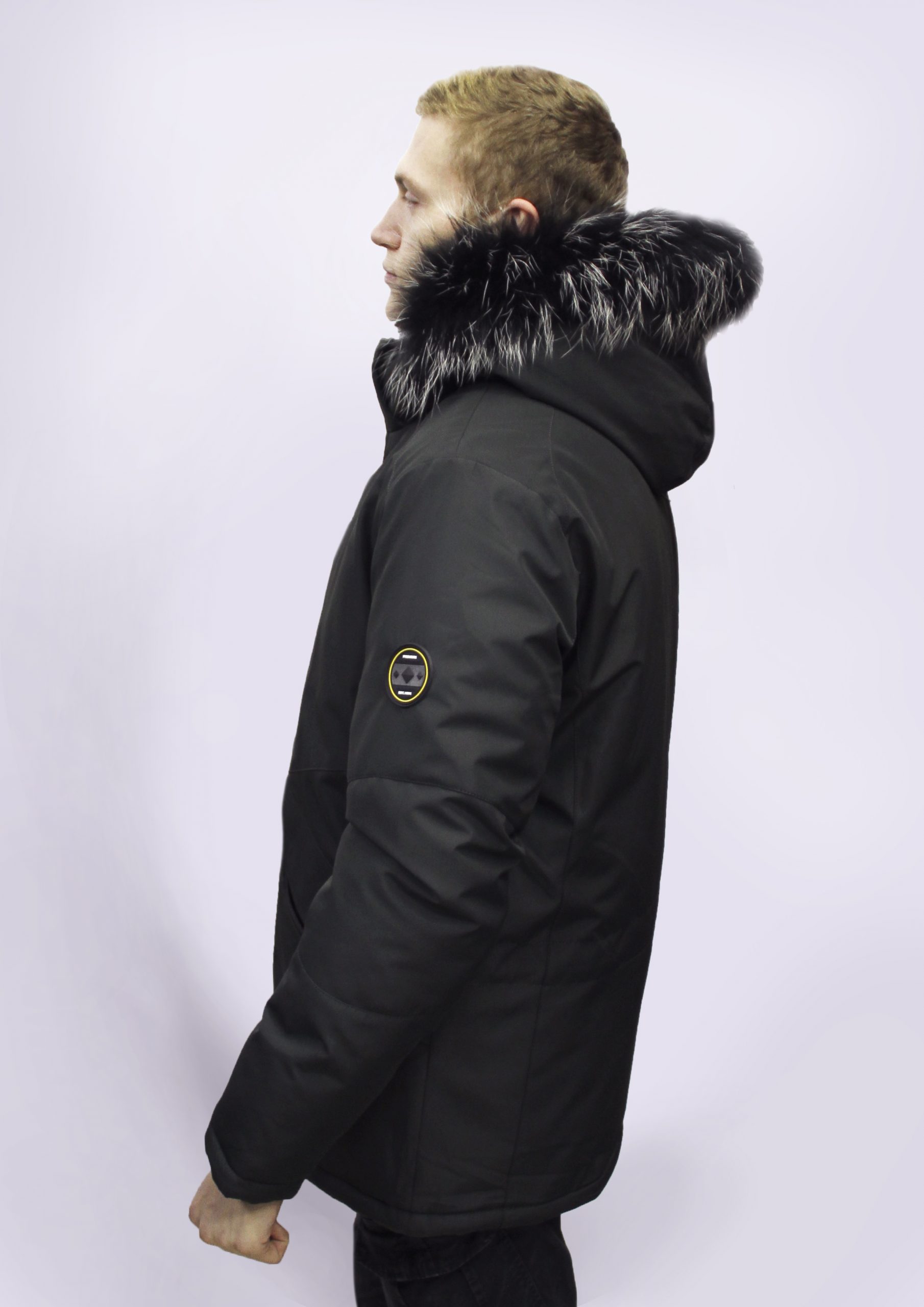 Мужская зимняя куртка с мехом (Indaco(200)