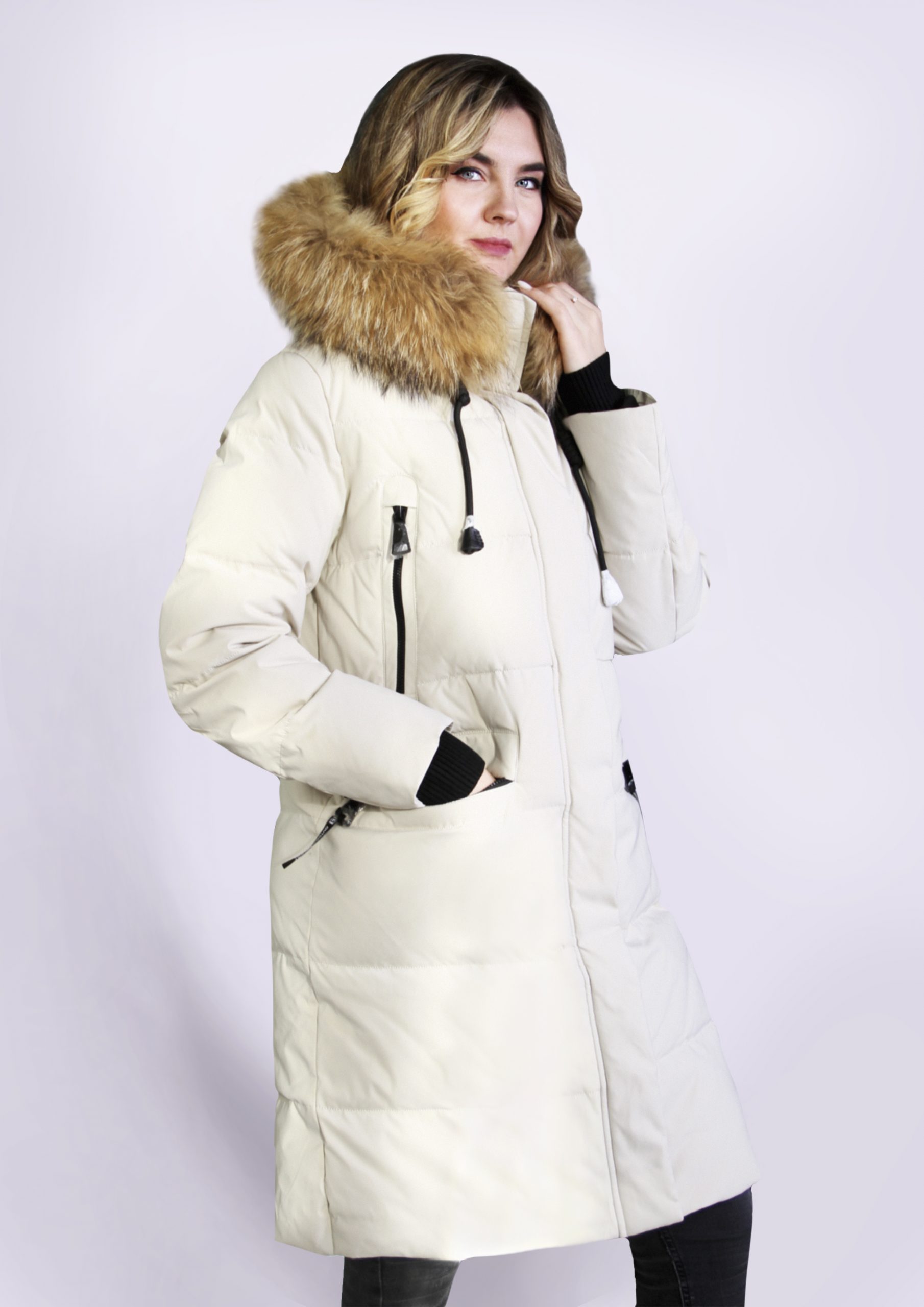 Женская зимняя куртка с мехом (San Crony)
